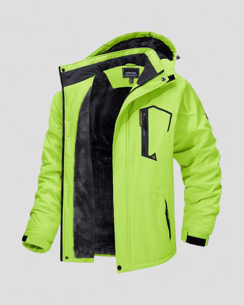Warm Insulated Men's Winter Parka Coat