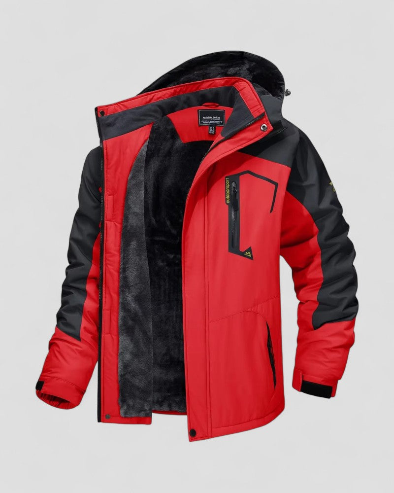 Warm Insulated Men's Winter Parka Coat