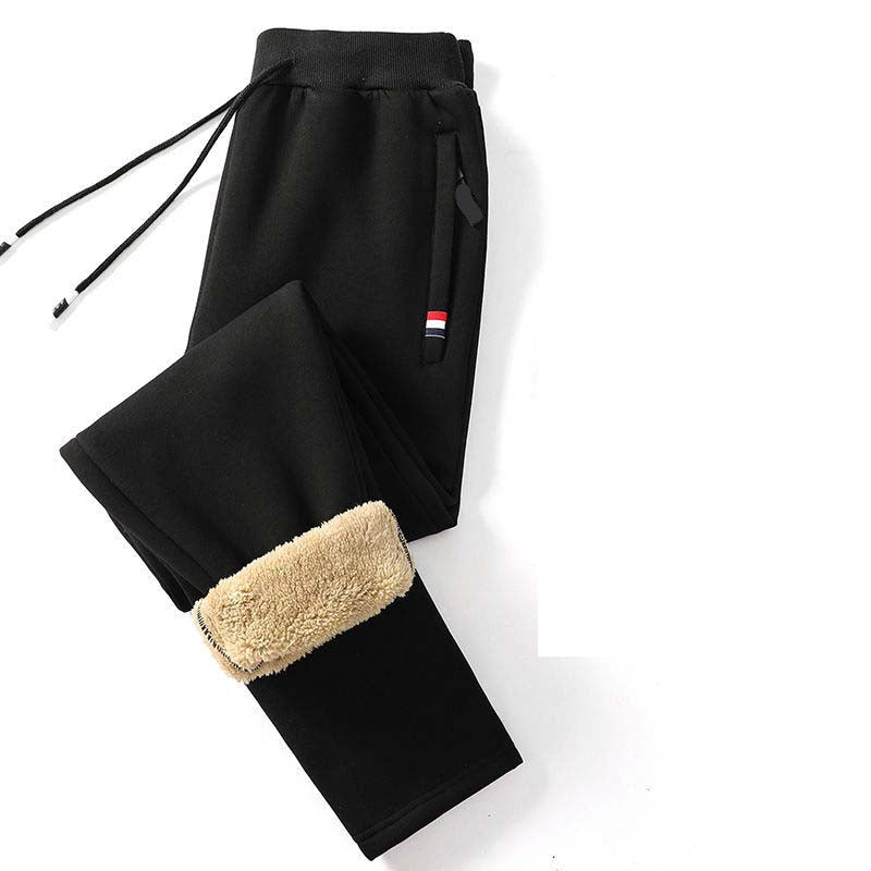 Warm Fleece Lined Jogger Pants for Men - OutfitLondon