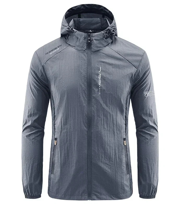 Rainproof Mens Parka Jacket