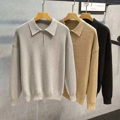 Casual Men's Pullover Knit Sweater