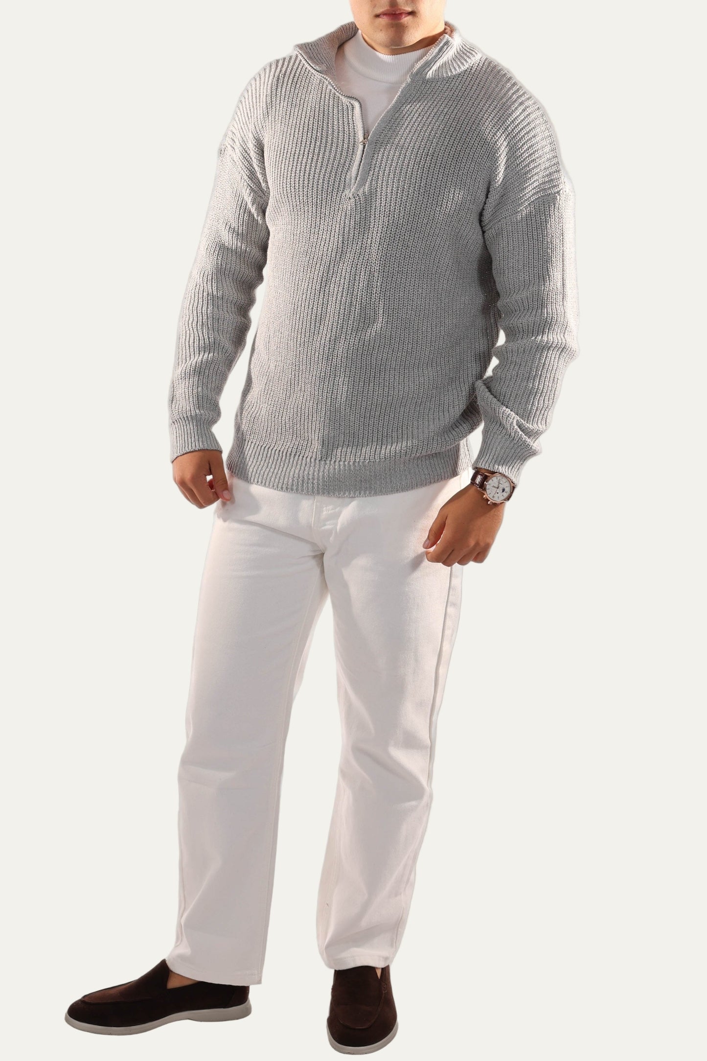 Men's Simple Pullover Sweatshirt