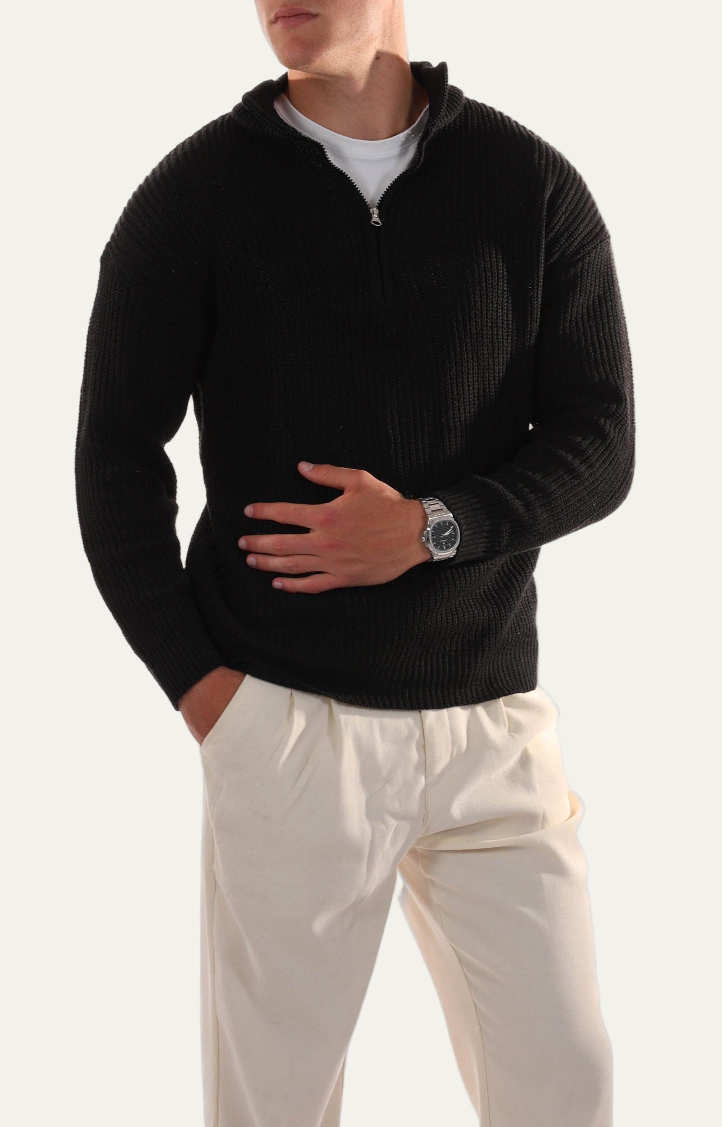 Men's Simple Pullover Sweatshirt