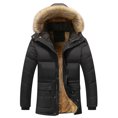Thermal Heavy Duty Men's Winter Parka Coat