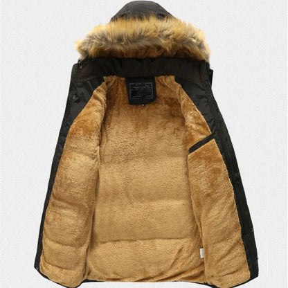Thermal Heavy Duty Men's Winter Parka Coat