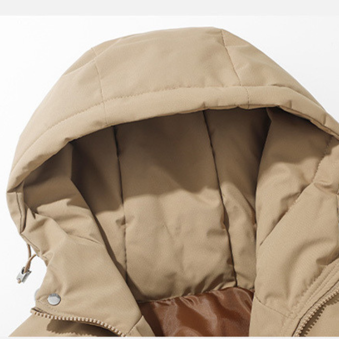 Oversized Warm Puffer Hoodie Jacket