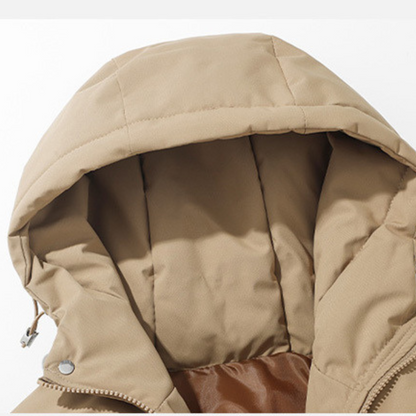 Oversized Warm Puffer Hoodie Jacket