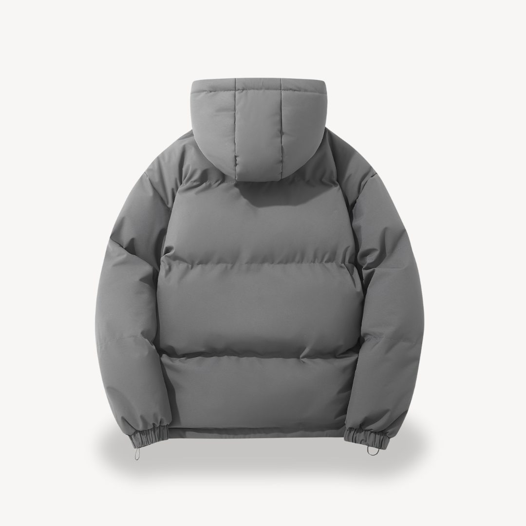 Oversized Warm Puffer Hoodie Jacket