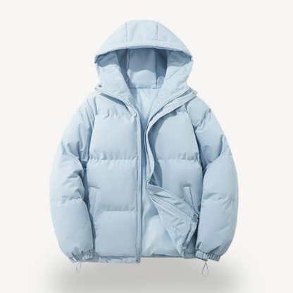 Oversized Warm Puffer Hoodie Jacket