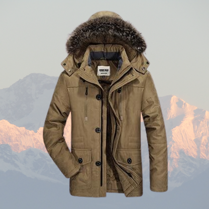 Thermal Waterproof Men's Parka Coat