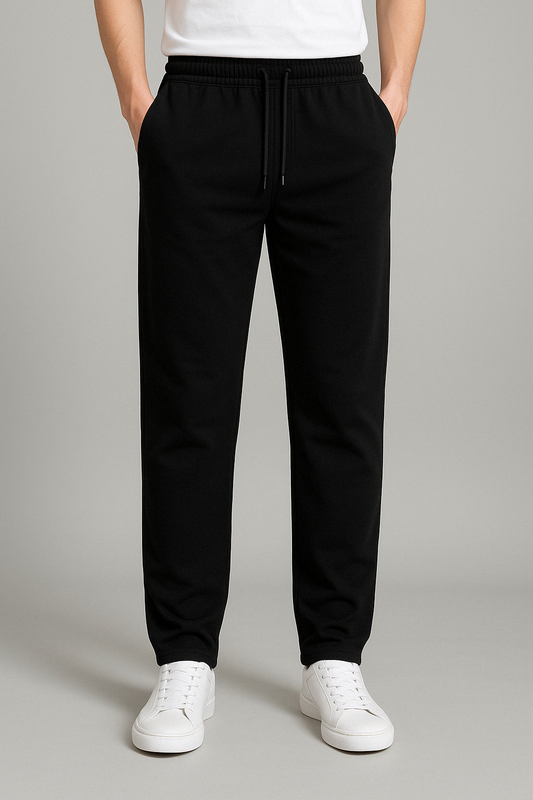 Men's Casual Wide-Leg Cotton Jogger Pants