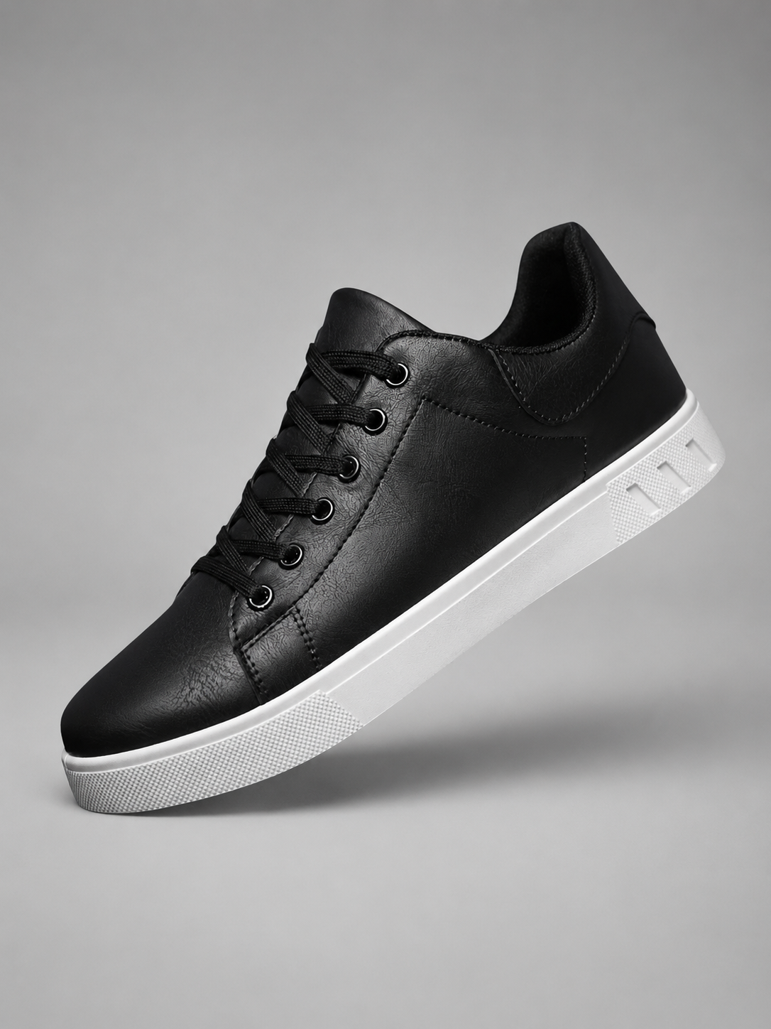 Men's Casual Leather Trainers Sneakers
