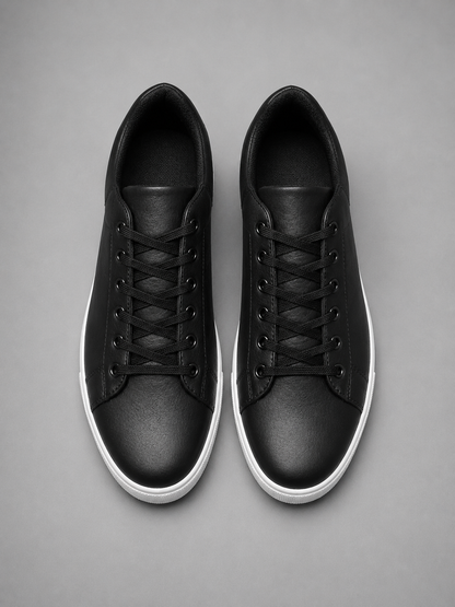 Men's Casual Leather Trainers Sneakers