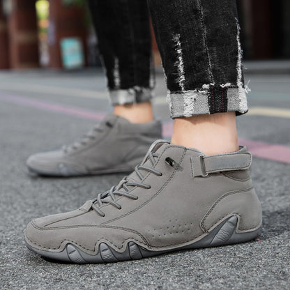 Authentic Leather Simple Mens Shoes