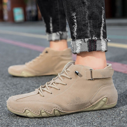 Authentic Leather Simple Mens Shoes