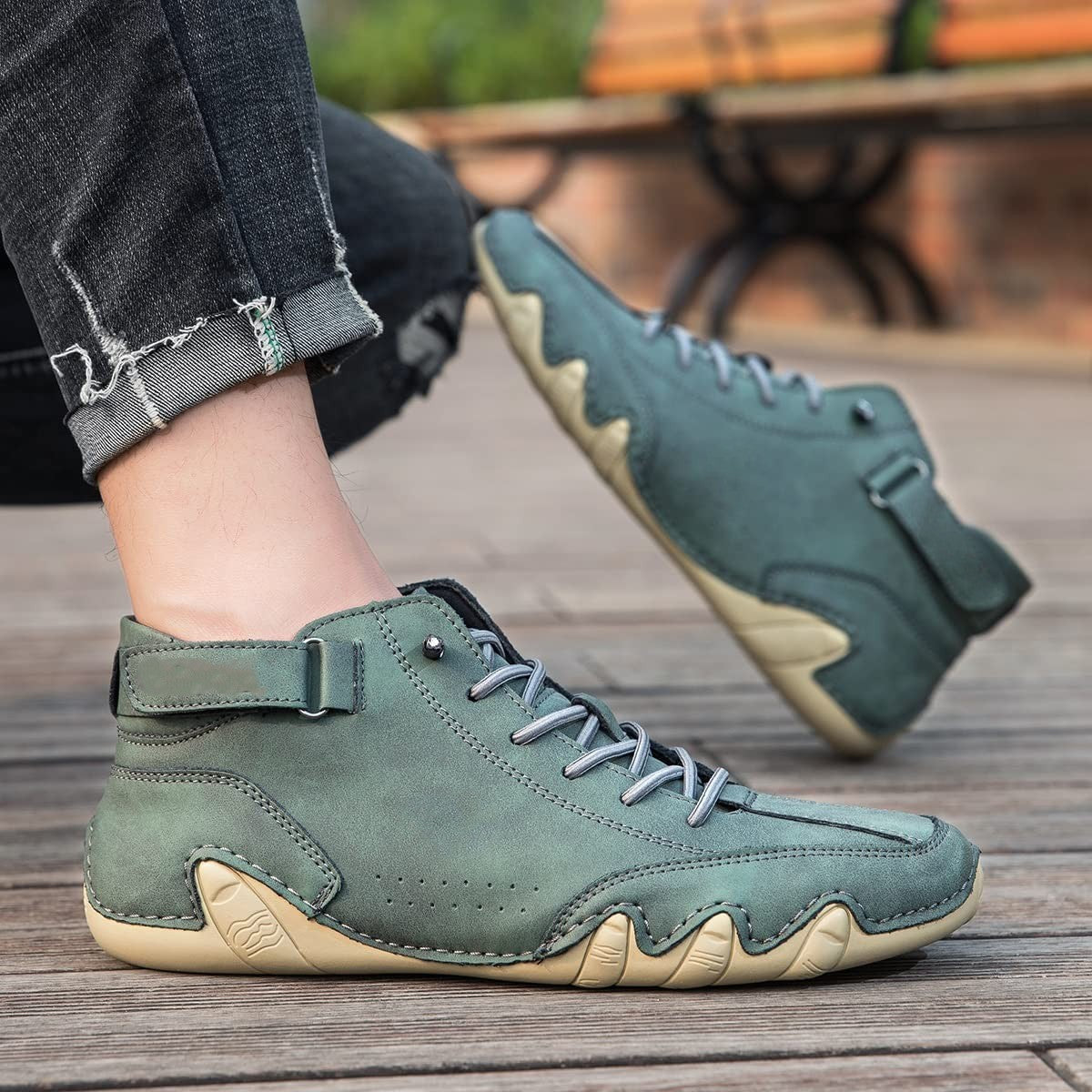 Durable Men's Trail Non Slip Hiking Shoes - OutfitLondon
