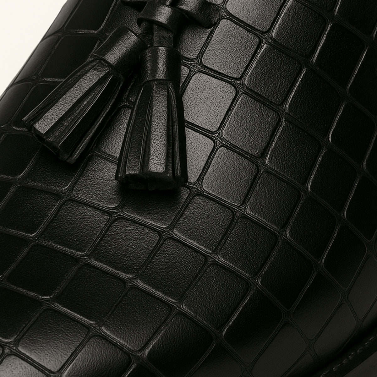 Men's Leather Slide Mule Shoes