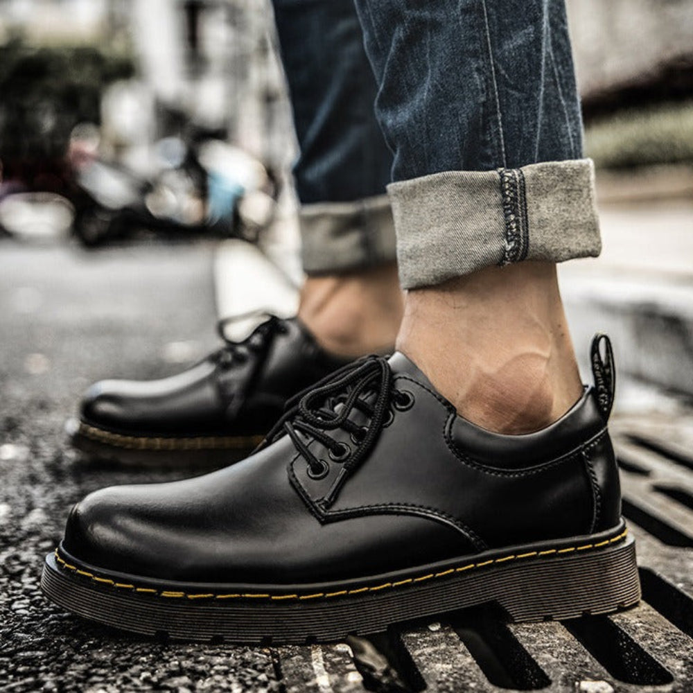 Men's Real Leather Comfortable Shoes - OutfitLondon