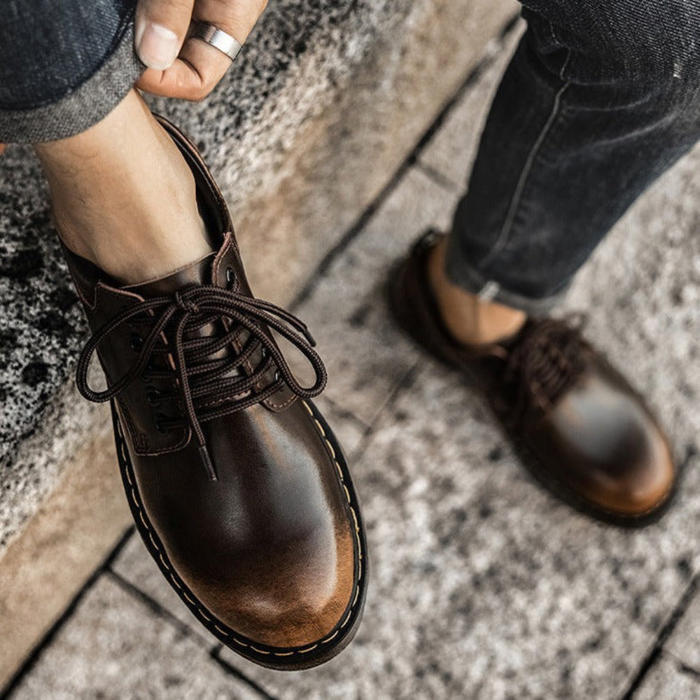 Men's Real Leather Comfortable Shoes
