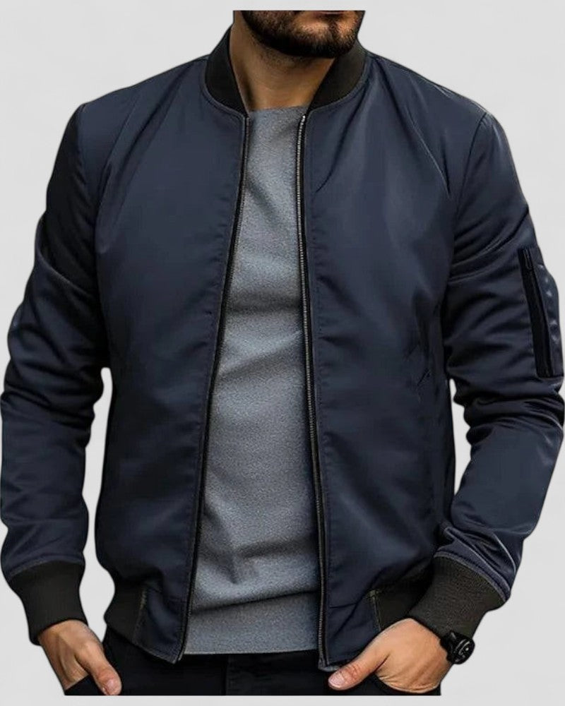 Men's City Zipper Windbreaker Jacket