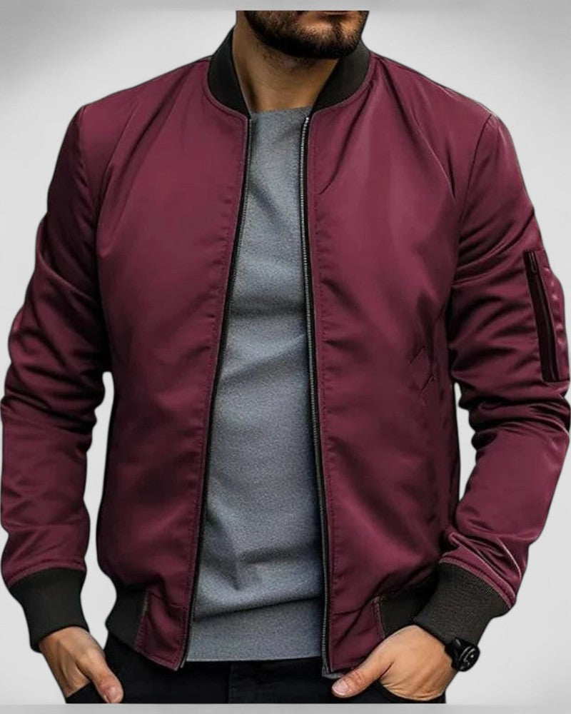 Men's City Zipper Windbreaker Jacket