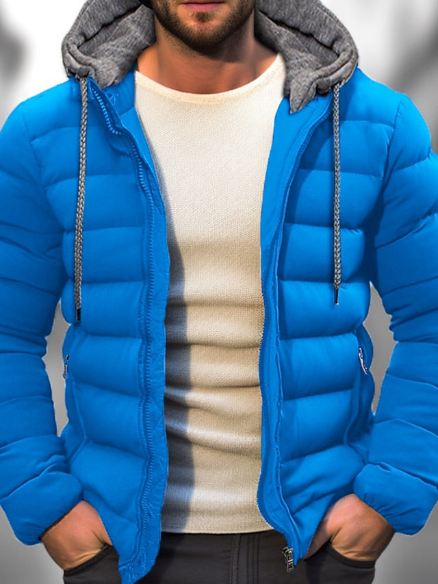 Warm Fit Adjustable Men's Winter Parka Coat - OutfitLondon
