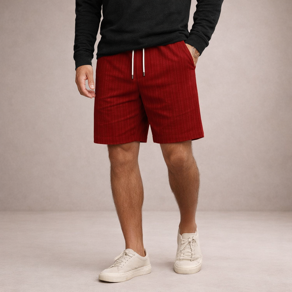Men's Lightweight Cotton Casual Shorts