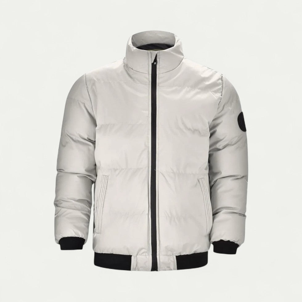 Warm Insulated Puffer Bomber Coat