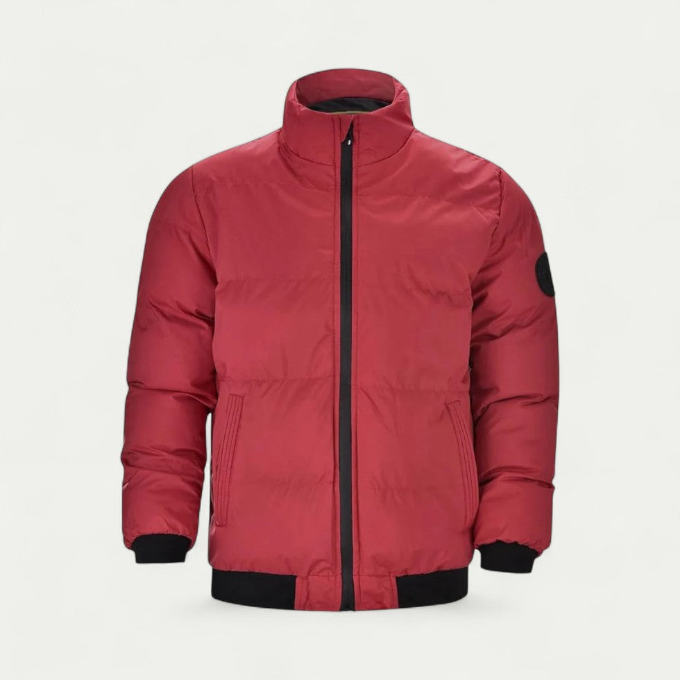 Warm Insulated Puffer Bomber Coat