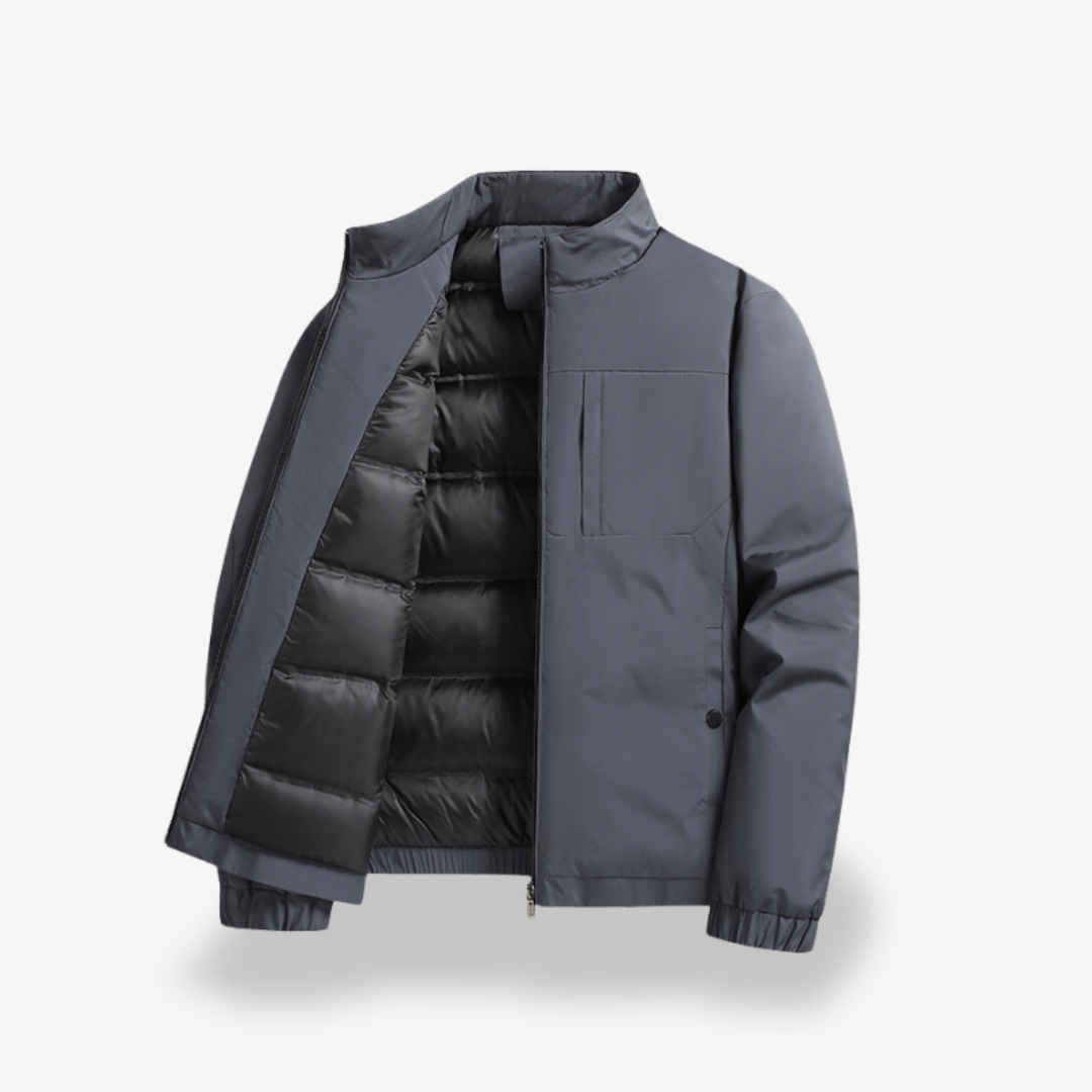 Men's Slim Waterproof Parka Jacket