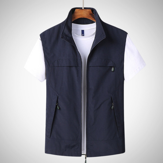 Men's Lightweight Utility Multi-Pocket Vest