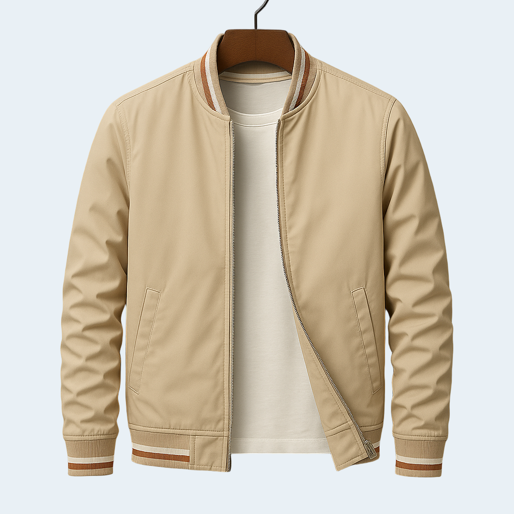 Men's Slim Fit Summer Bomber Jacket