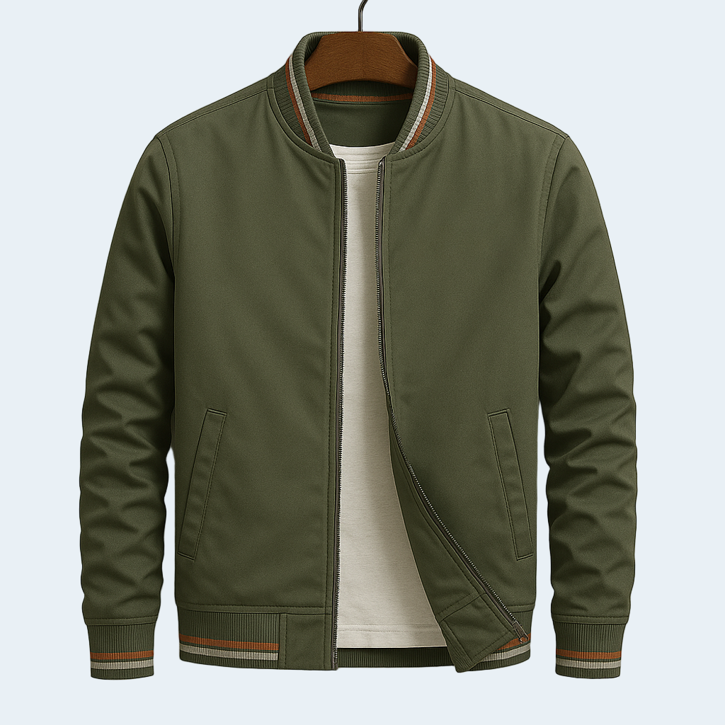 Men's Slim Fit Summer Bomber Jacket