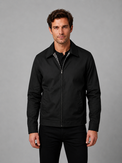 Men's Lightweight Zip-Up Casual Jacket