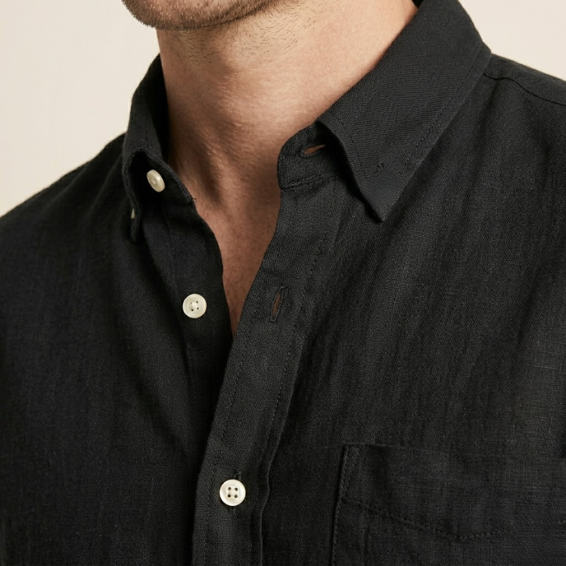 Men's Classic Cotton Blend Smart Casual Shirt