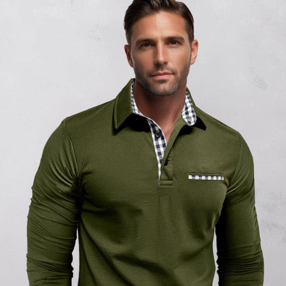 Comfortable Classic Men's Cotton Polo Shirt - OutfitLondon