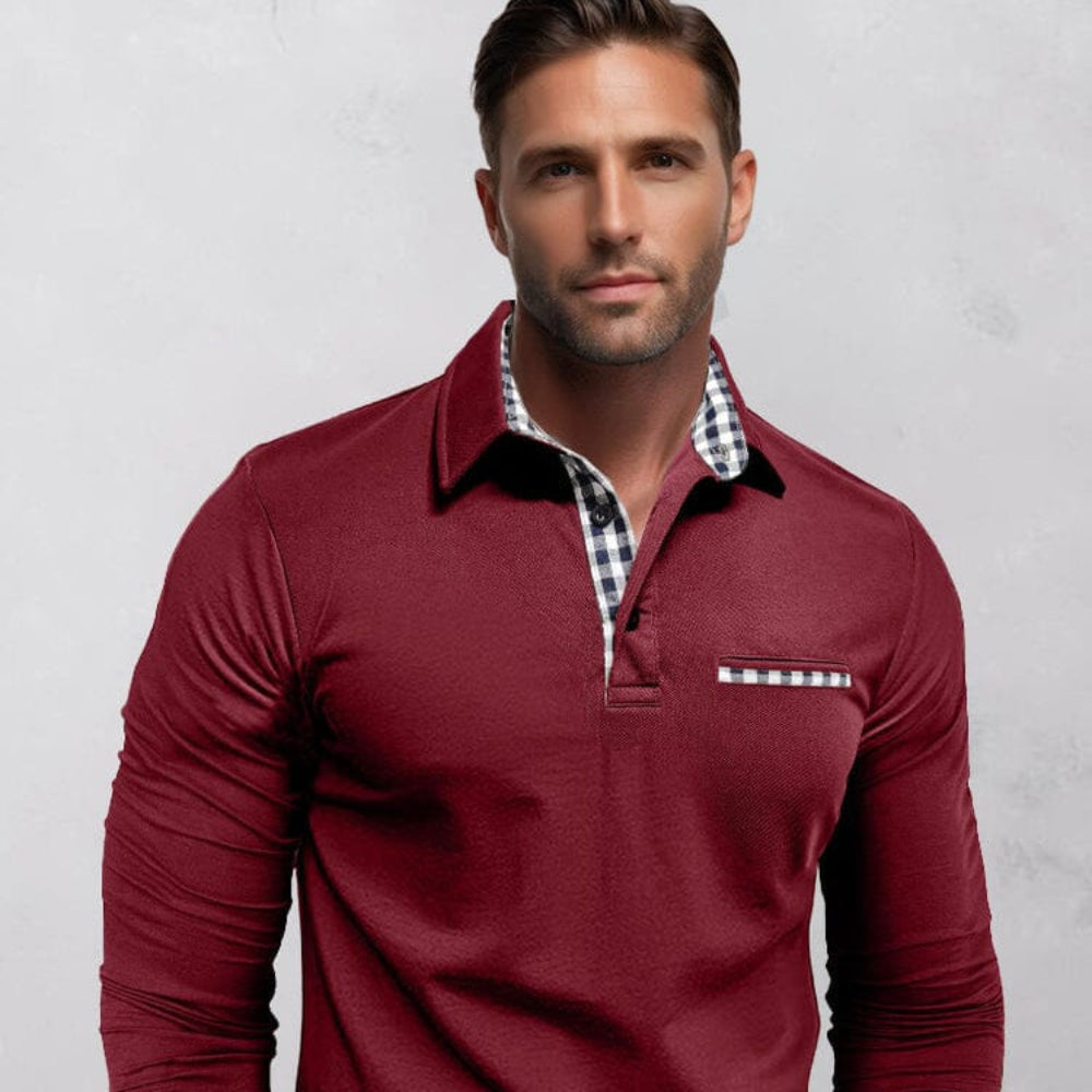 Comfortable Classic Men's Cotton Polo Shirt