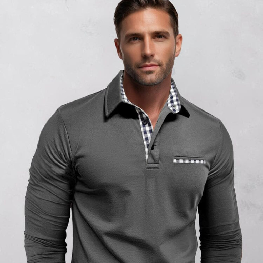 Comfortable Classic Men's Cotton Polo Shirt