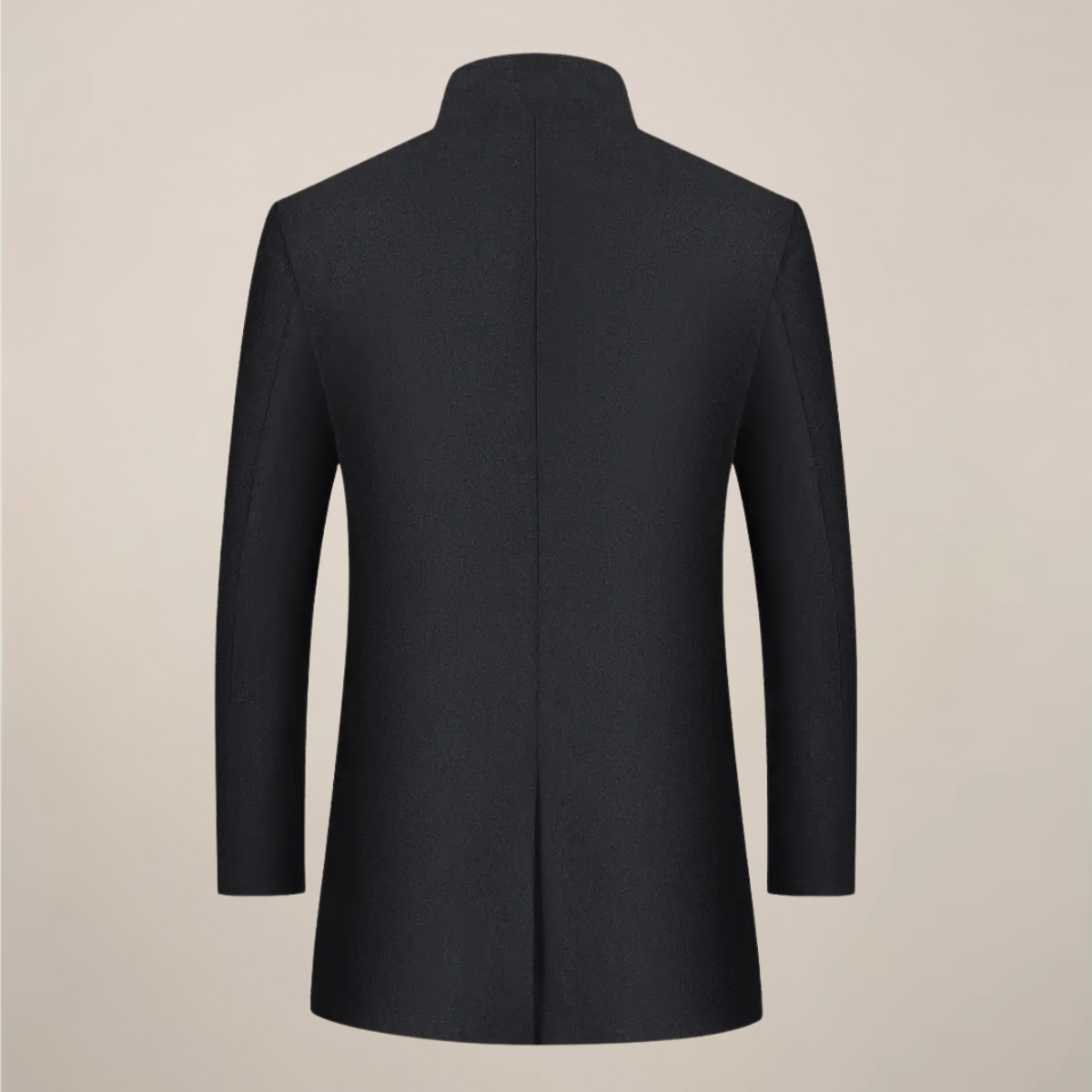 Classic Fit Long Winter Coat for Men