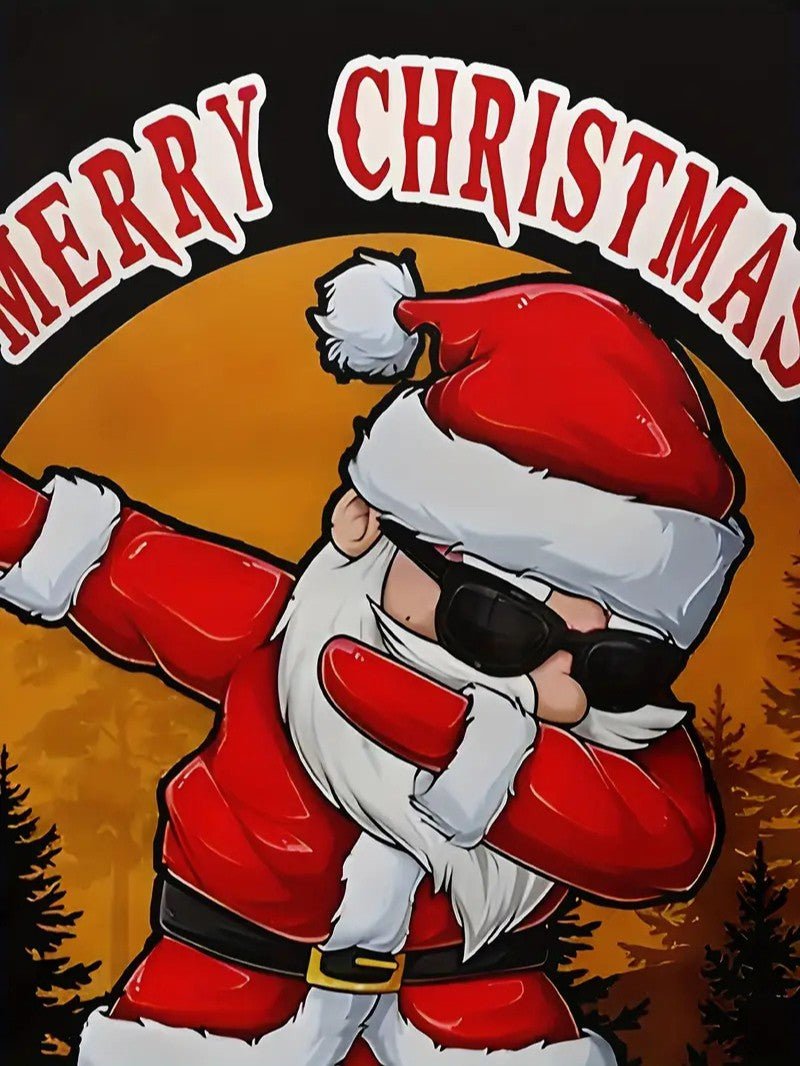 Funny Santa Christmas Graphic Tee