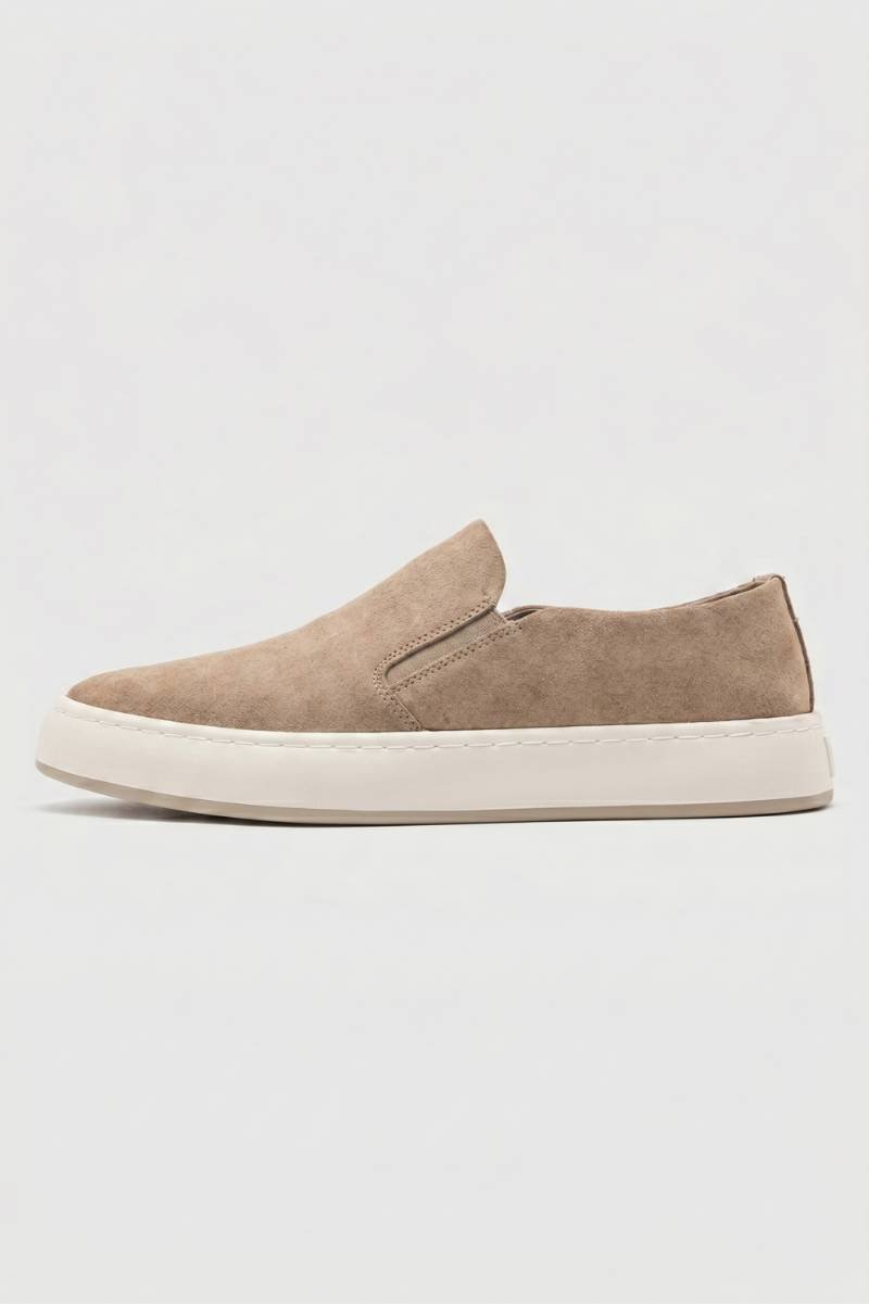 Men's Minimalist Leather Slip-On Loafers