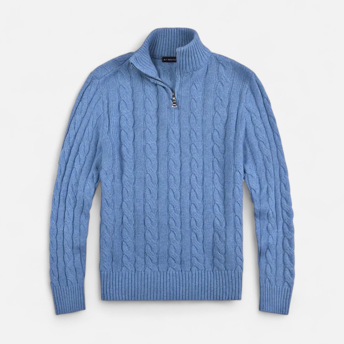 Men's Cable Knit Cardigan Sweater