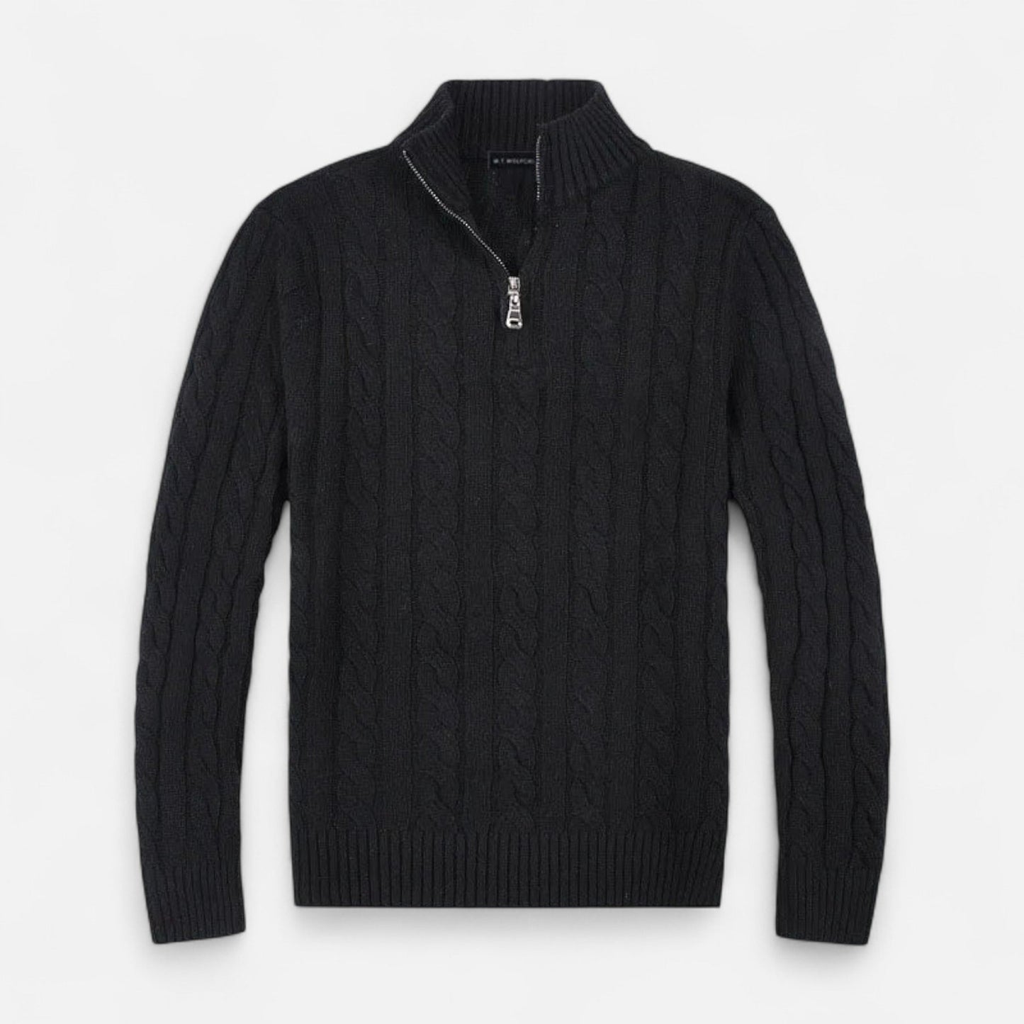 Men's Cable Knit Cardigan Sweater