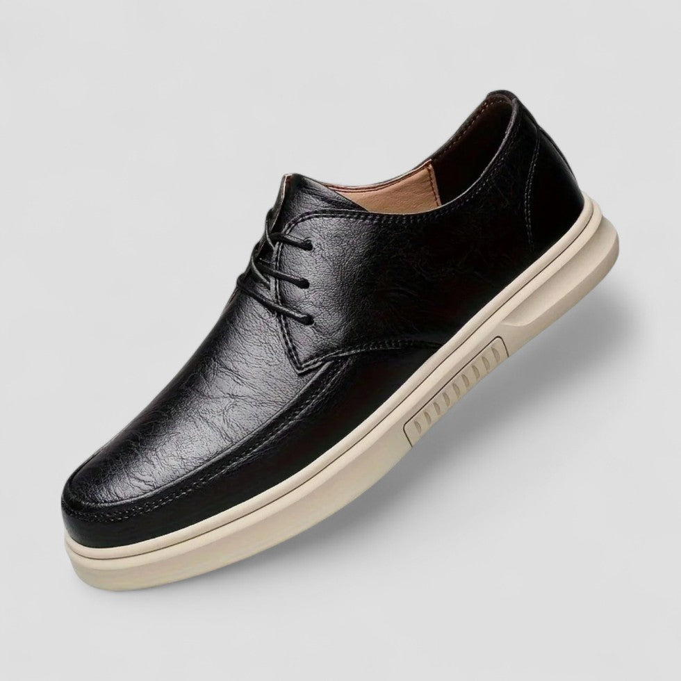 Comfortable Leather Dress Lace Up Oxfords For Men - OutfitLondon