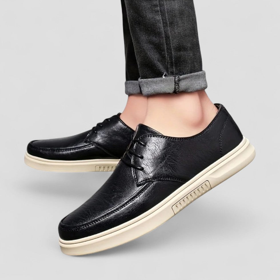 Comfortable Leather Dress Lace Up Oxfords For Men