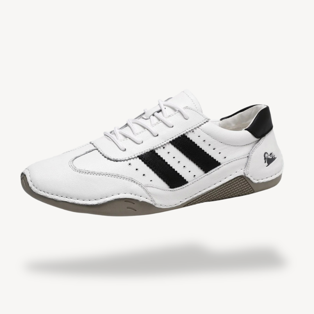 Authentic Leather Comfort Sneakers - OutfitLondon