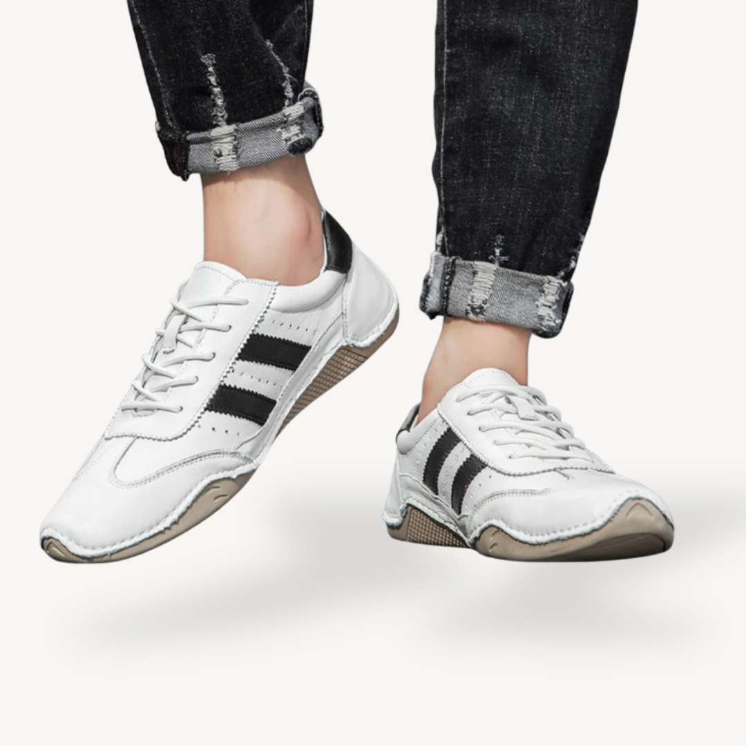 Authentic Leather Comfort Sneakers