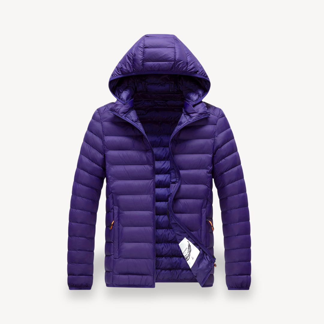 Slim Water Resistant Down Puffer Coat
