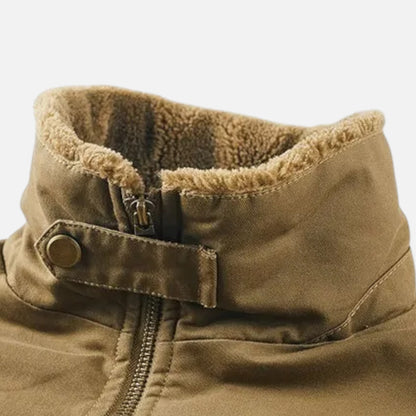Men's Fleece Lined Bomber Coat