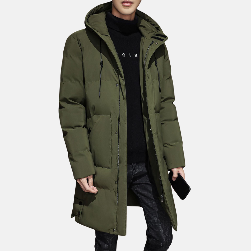 Warm Waterproof Down Parka Coat